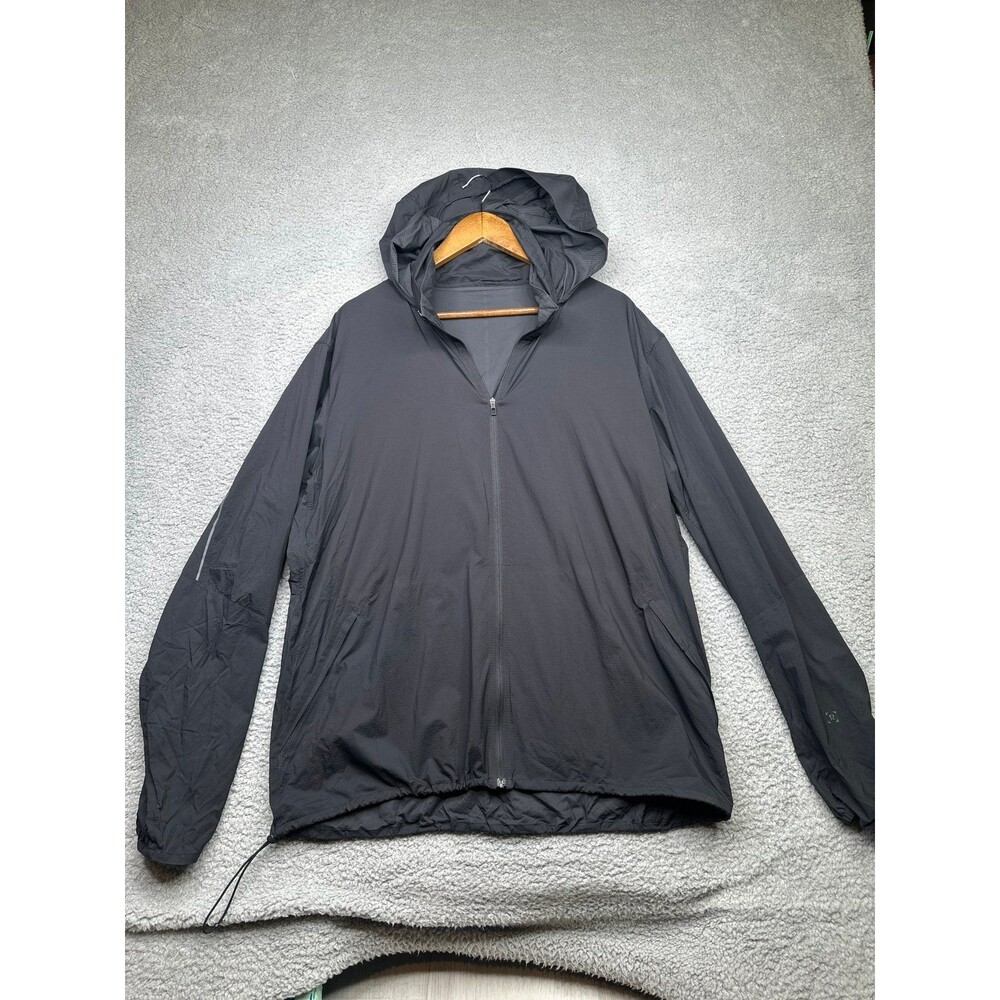 Lululemon Active Jacket second release water repellent wind black men’s xxl